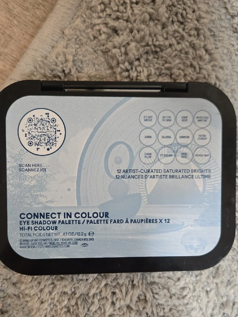 MAC CONNECT IN COLOR! 12-Color Eyeshadow Palette!